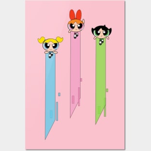 Power puffs Posters and Art